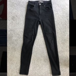 Levi’s high rise skinny jeans